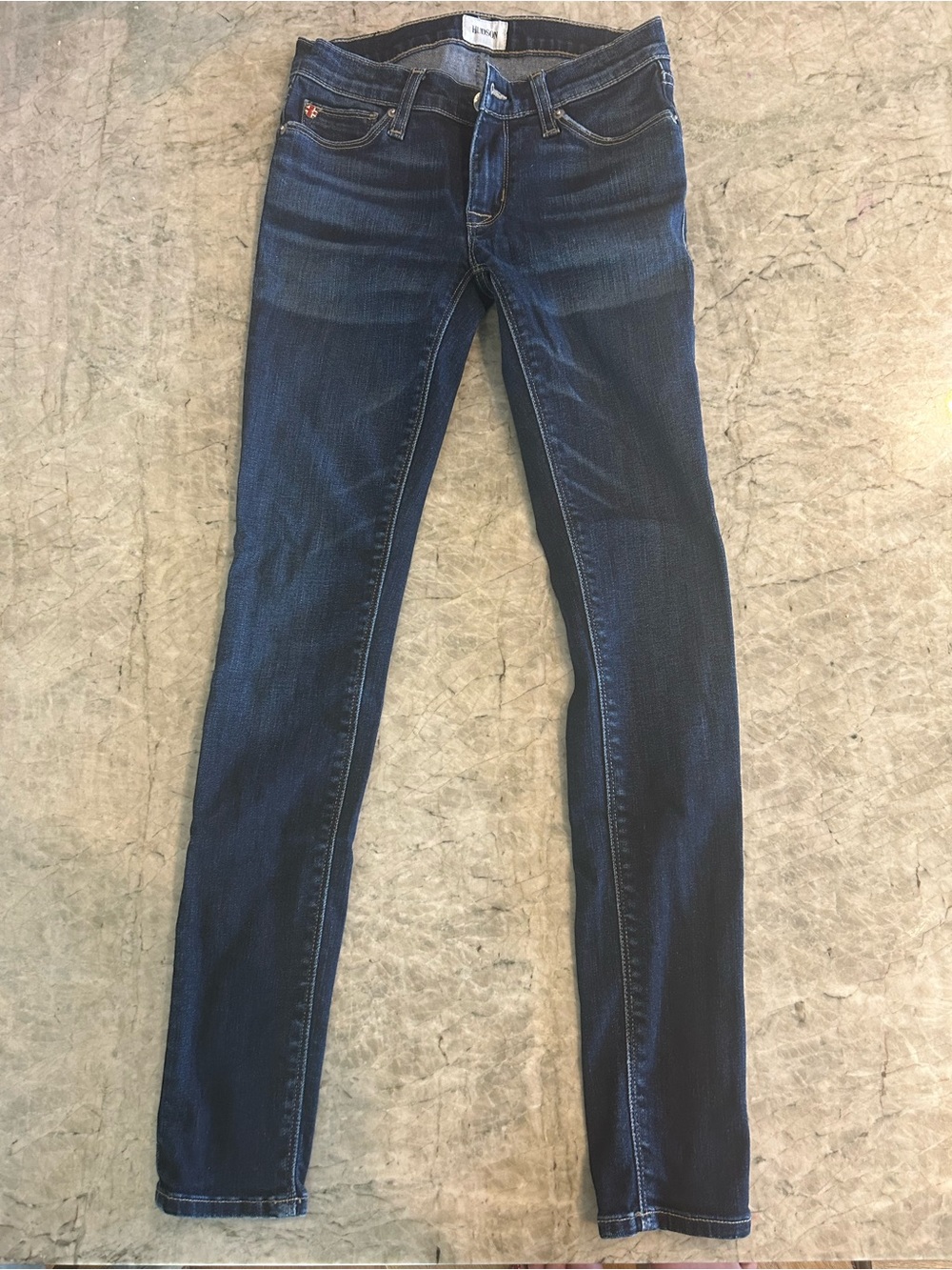 Hudson Jeans Women's Skinny in Deep Indigo Wash